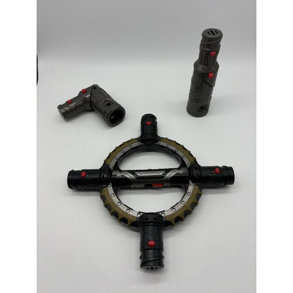 Star Wars Hasbro Bladebuilders Spin Action Lightsaber w Attachments 6 Parts Work - Picture 4 of 16